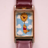 RARE Timex Disney Winnie le ballon volant Pooh montre Ancien