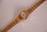 Tiny RARE Vintage Gold-tone Mechanical Timex Watch for Women