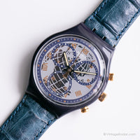 1991 Swatch SCN104 Timeless Zone Watch | حالة النعناع خمر Swatch