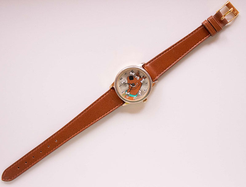 Scooby Watch Python Vintage Armitron Scooby Doo Watch | Silver-tone Scooby Doo Watch Women ...