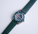 Bleu mécanique Kelton montre Pour les hommes et les femmes | Montre-bracelet vintage