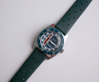Antiguo Kelton reloj para hombres o mujeres | Resistente al agua de diale azul reloj