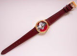 Armitron Bugs Bunny Gold-Ton Uhr | Jahrgang Looney Tunes Armbanduhr