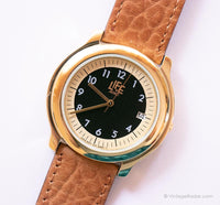 Life d'or vintage par ADEC montre | Citizen Quartz au Japon montre