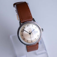 Vintage Silber-Ton Kelton Mechanische Armbanduhr | Armachoc WR Uhr