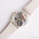 1991 Swatch Nudo rojo LK130 reloj | Regalo de marineros vintage reloj