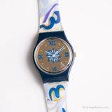 1992 Swatch Ln118 mariana reloj | Condición de menta vintage Swatch Lady