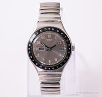 Mahagany Solid YGS717G Swatch Ironía | Vintage de los 90 Swatch Relojes