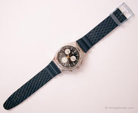 Vernissage YCS101 swatch Ironía Chronograph reloj | Cuarzo suizo de los 90
