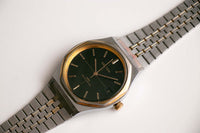 Schwarzes Vintage Kelton Uhr Für ihn | Luxus -Vintage Uhr