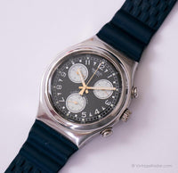 Vernissage YCS101 swatch Ironía Chronograph reloj | Cuarzo suizo de los 90