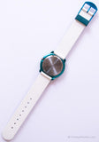 Vita floreale blu vintage di Adec Watch | Orologio da donna giapponese