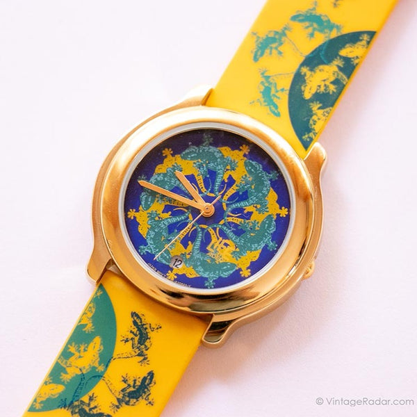 Vita da camaleonte vintage di Adec Watch | Giappone quarzo orologio da Citizen
