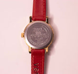 Da donna Timex Orologio indiglo con una cinghia di orologio in pelle rossa