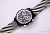 Schach SCB116 Vintage swatch Uhr | Wie neu Chronograph Uhr
