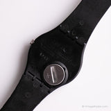 1992 Swatch GB149 Glance Watch | خمر التسعينيات بالأبيض والأسود Swatch