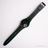 1992 Swatch GB149 regard montre | Vintage des années 90 en noir et blanc Swatch