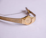 Gold-Tone Ladies 2Y00-5041 Seiko Watch | Elegant Quartz Watch For Women - Vintage Radar