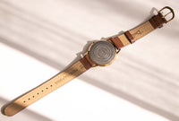 Vintage Kelton Men's Wristwatch | Gold Mechanical Kelton Armachoc Watch - Vintage Radar