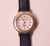 Silver & Gold Tone Carriage Indiglo Watch for Ladies
