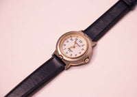 Silver & Gold Tone Carriage Indiglo Watch for Ladies