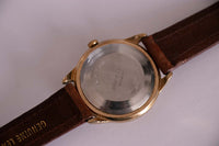 RARE Gold-tone Mens Timex Automatic Watch with Day & Date Function
