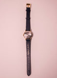 Silver & Gold Tone Carriage Indiglo orologio per donne