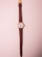 1990er Jahre Timex Indiglo WR 30m USA Uhr mit weißem Zifferblatt
