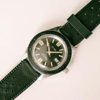 Black Vintage Kelton Mechanical Watch | Waterproof Military Wristwatch