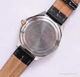 Vintage bnw701 38 mm Benrus montre | Cadran bleu marine Benrus montre