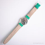 1992 Swatch GK152 Spades montre | Vert vintage Swatch montre