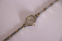 Tiny Vintage Two-tone Timex Watch for Women | 90s Timex Ladies Watch