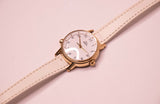 Bianco femminile Timex Indiglo orologio per piccoli polsi anni '90