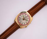 USSR Rare Gold-tone Poljot Vintage Watch for Men | Soviet Wristwatch - Vintage Radar
