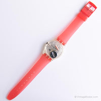 1992 Swatch Gk151 sol reloj | Marco de esqueleto vintage Swatch Caballero