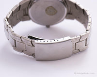 Ancien Benrus montre Pour les hommes | Argenté Benrus Montre-bracelet pour lui