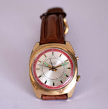 USSR Rare Gold-tone Poljot Vintage Watch for Men | Soviet Wristwatch - Vintage Radar