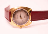 1970 Timex Ultra raro reloj con dial oscuro