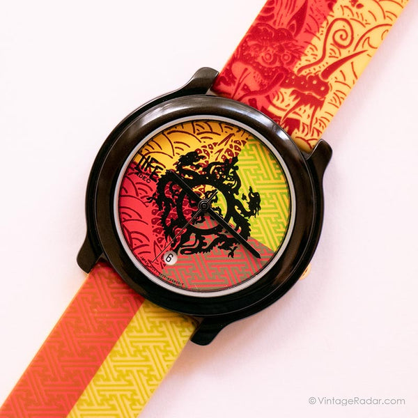 Vintage Dragon Life de Adec reloj | Citizen Cuarzo de Japón reloj