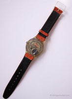 Red Island SDK106 Scuba swatch montre | 1992 Orange Swatch Scuba
