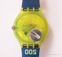 Vintage coloré Swatch Scuba À venir SDJ100 montre | Fait en Suisse