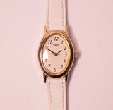 Cuero blanco Timex reloj para mujeres | Señoras mayores Timex reloj