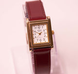 90s Acqua by Timex Indiglo Rectangular Watch Gold-Tone