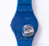 Vintage GN230 UP-WIND Swatch Watch | All Blue Swatch Originals Gent