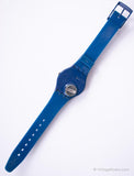 Vintage GN230 dans le vent swatch montre | Tout bleu swatch Originaux gent