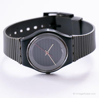 Ultra Rare 1987 SILVER CIRLCE GA105 Swatch Watch | 80s Swatch Watches