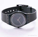 Ultra raro 1987 Silver Cirlce GA105 swatch reloj | 80 swatch Relojes
