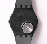 Ultra raro 1987 Silver Cirlce GA105 swatch reloj | 80 swatch Relojes