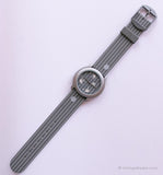 Vintage Pinstripes Life by Adec Watch | Gray Japan Quartz Watch by Citizen