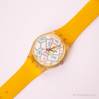 1987 Swatch Gk108 tintarella reloj | Vintage de los 80 coleccionables Swatch